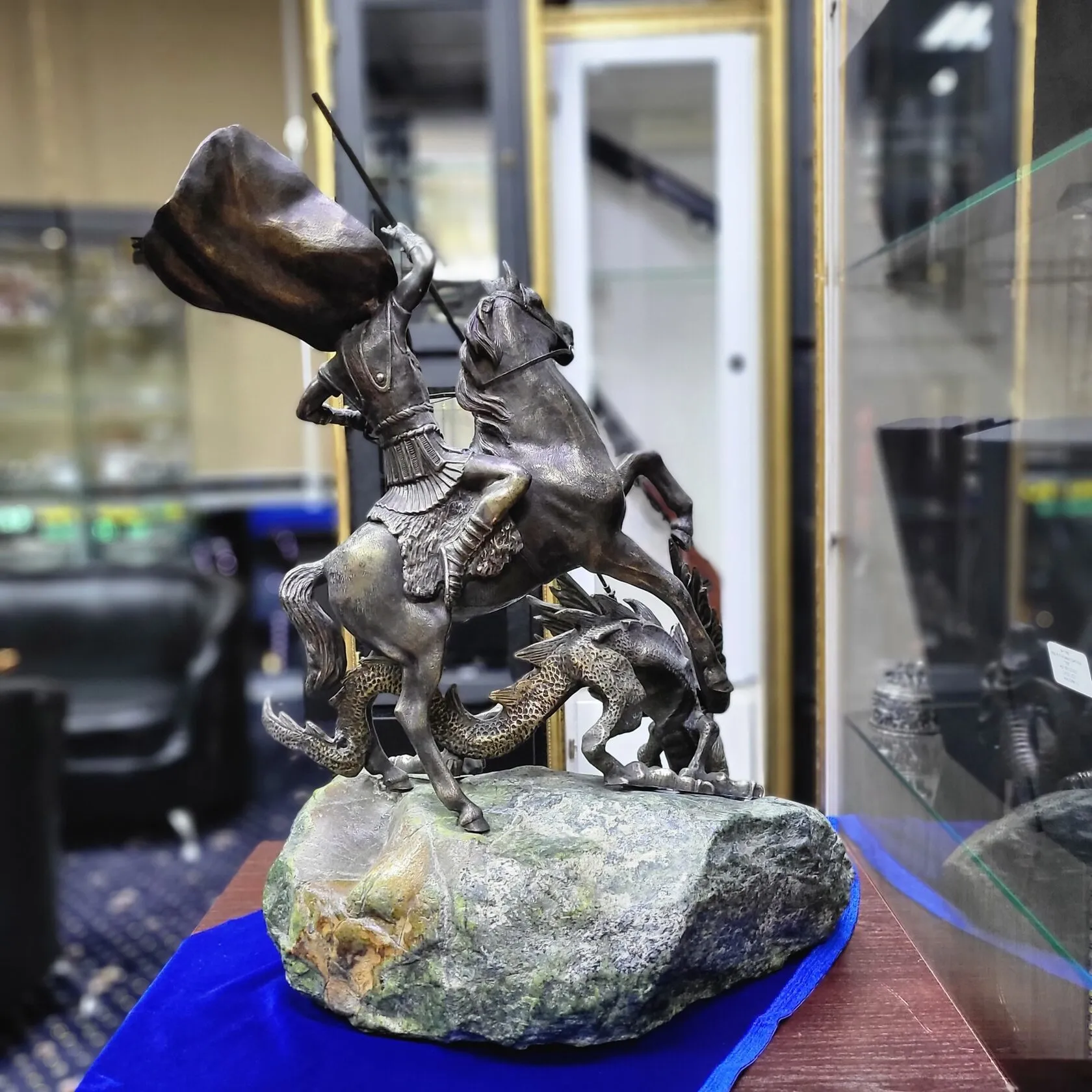 "Георгий Победоносец" на камне